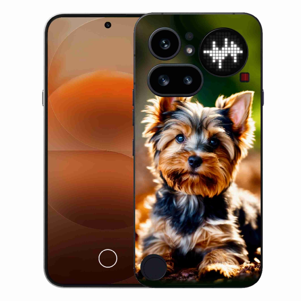Gelový kryt mmCase na Nothing Phone (4a) - jorkšír 10