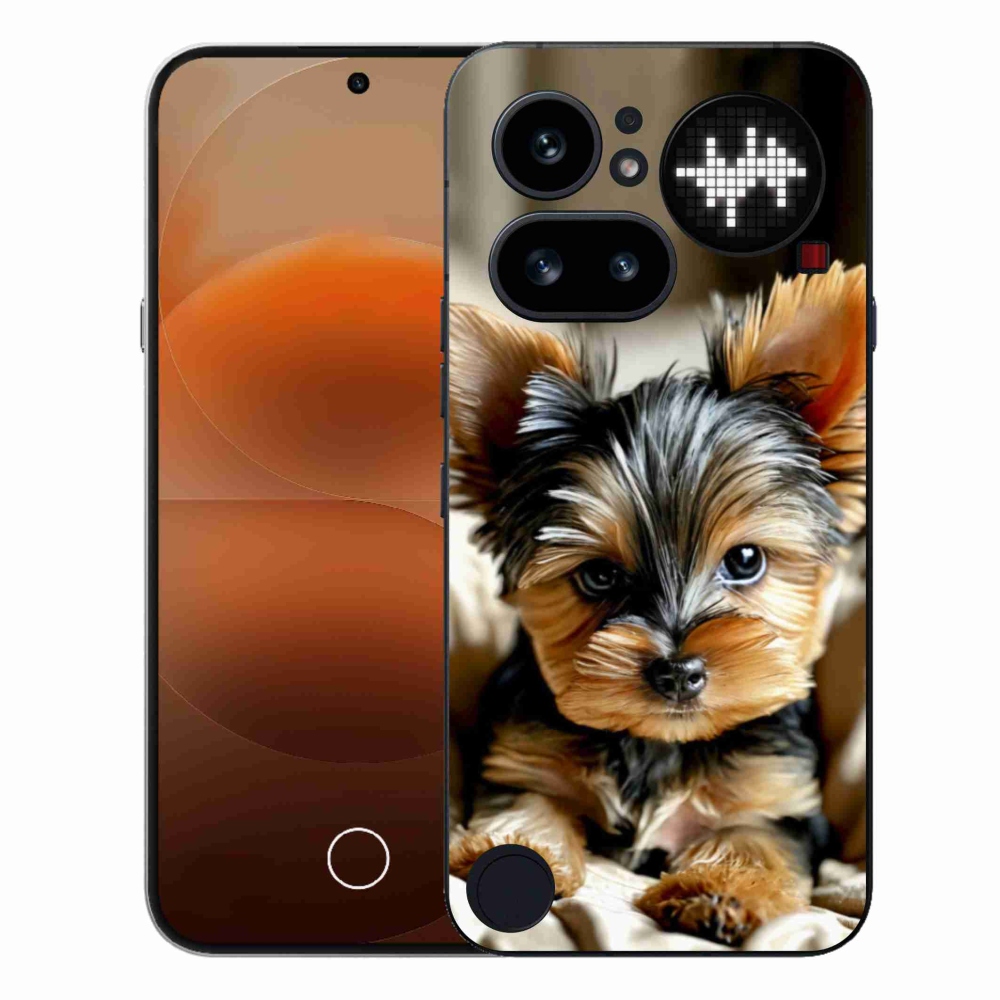 Gelový kryt mmCase na Nothing Phone (4a) - jorkšír 11