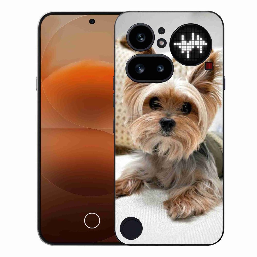 Gelový kryt mmCase na Nothing Phone (4a) - jorkšír 5
