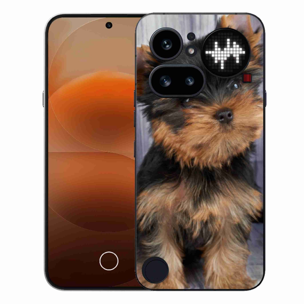 Gelový kryt mmCase na Nothing Phone (4a) - jorkšír 9