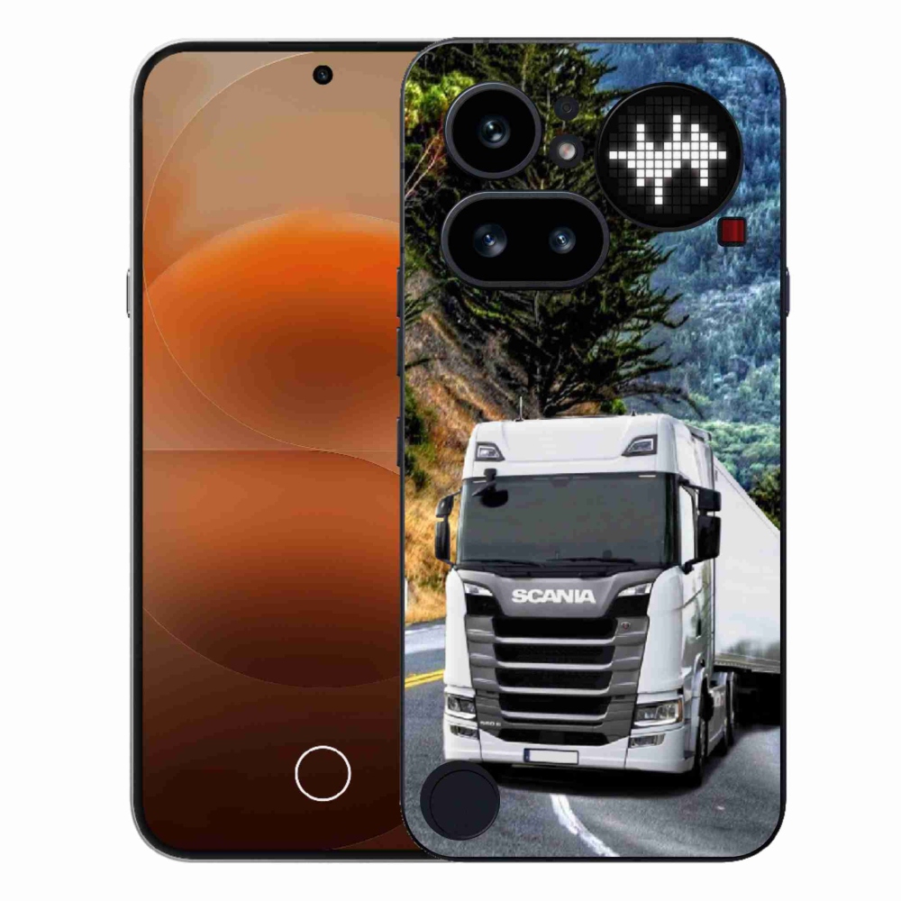Gelový kryt mmCase na Nothing Phone (4a) - kamion 1