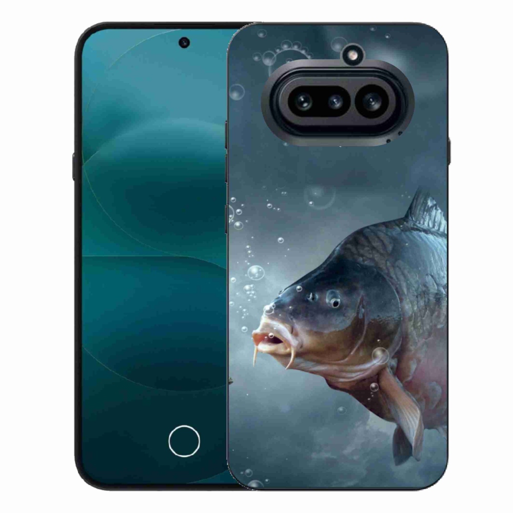 Gelový kryt mmCase na Nothing Phone (4a) - kapr a bublinky
