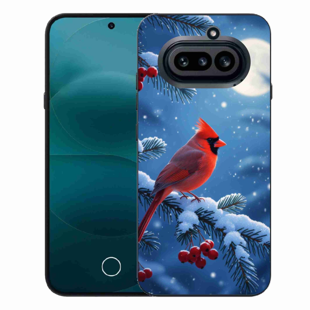 Gelový kryt mmCase na Nothing Phone (4a) - kardinál červený
