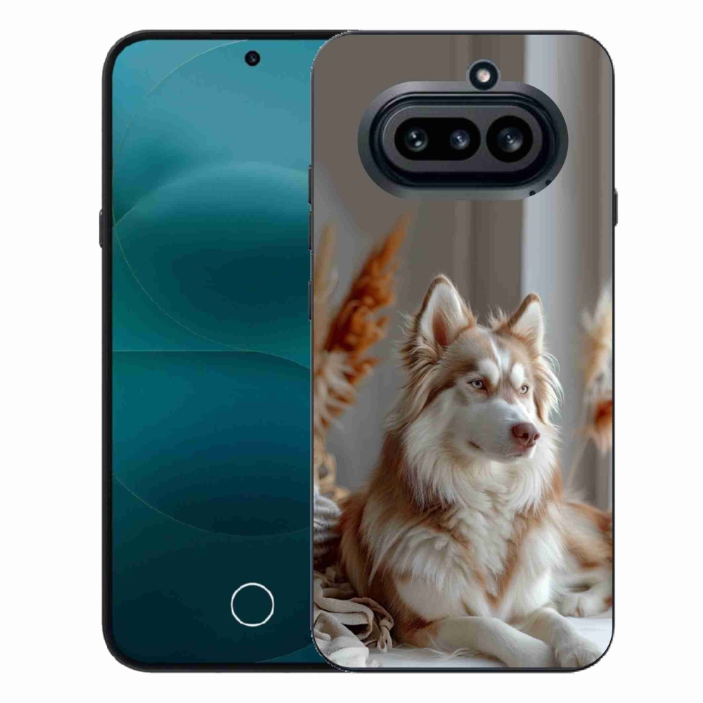 Gelový kryt mmCase na Nothing Phone (4a) - klidný sibiřský husky