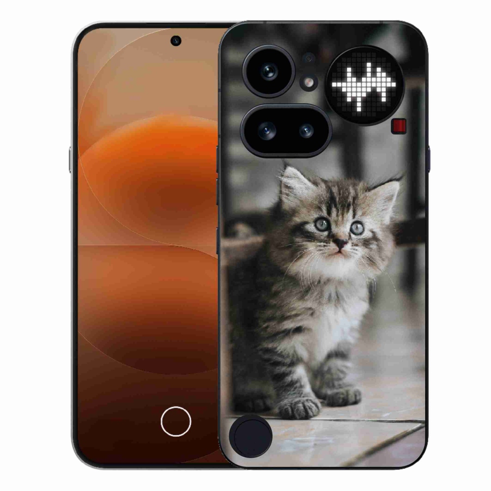 Gelový kryt mmCase na Nothing Phone (4a) - koťátko
