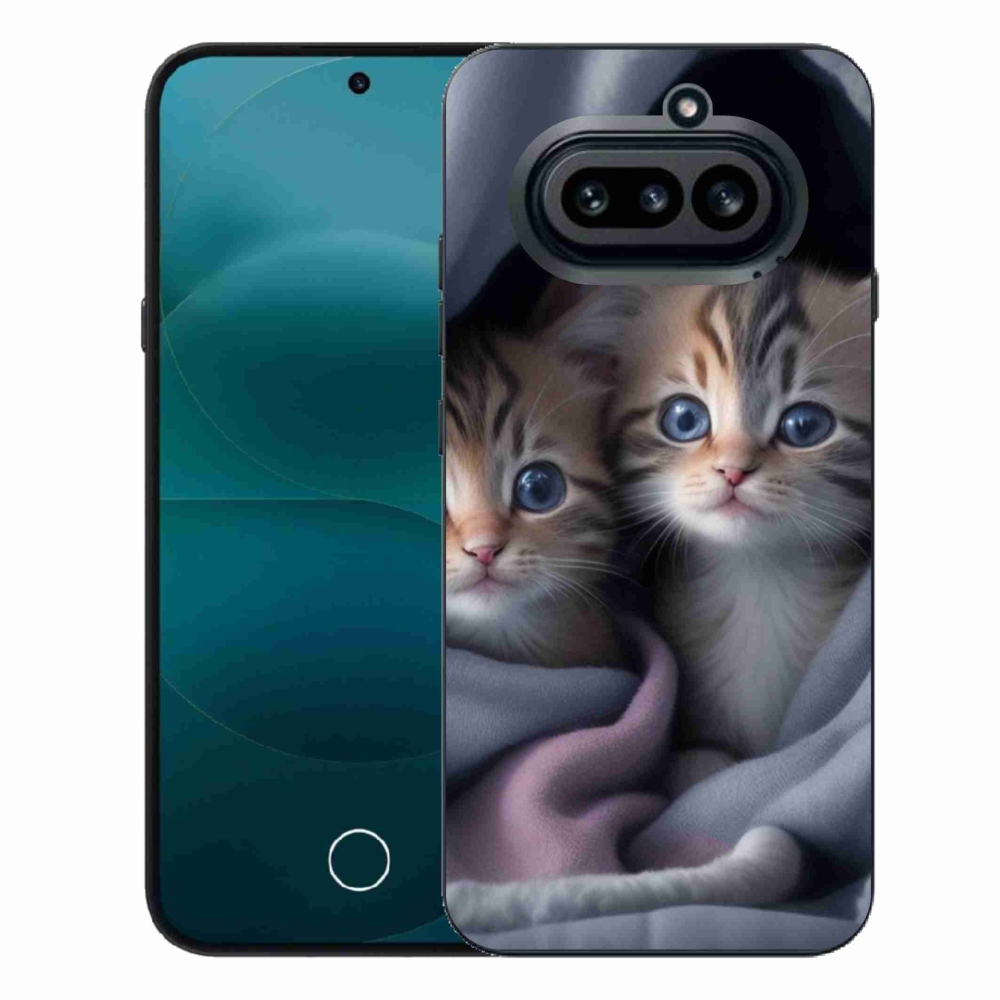 Gelový kryt mmCase na Nothing Phone (4a) - kočičí duo 2