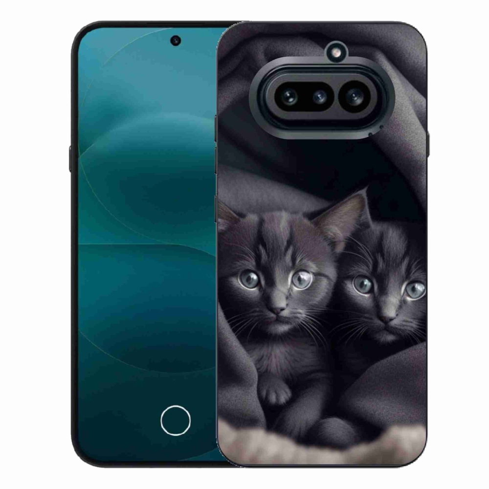 Gelový kryt mmCase na Nothing Phone (4a) - kočičí duo