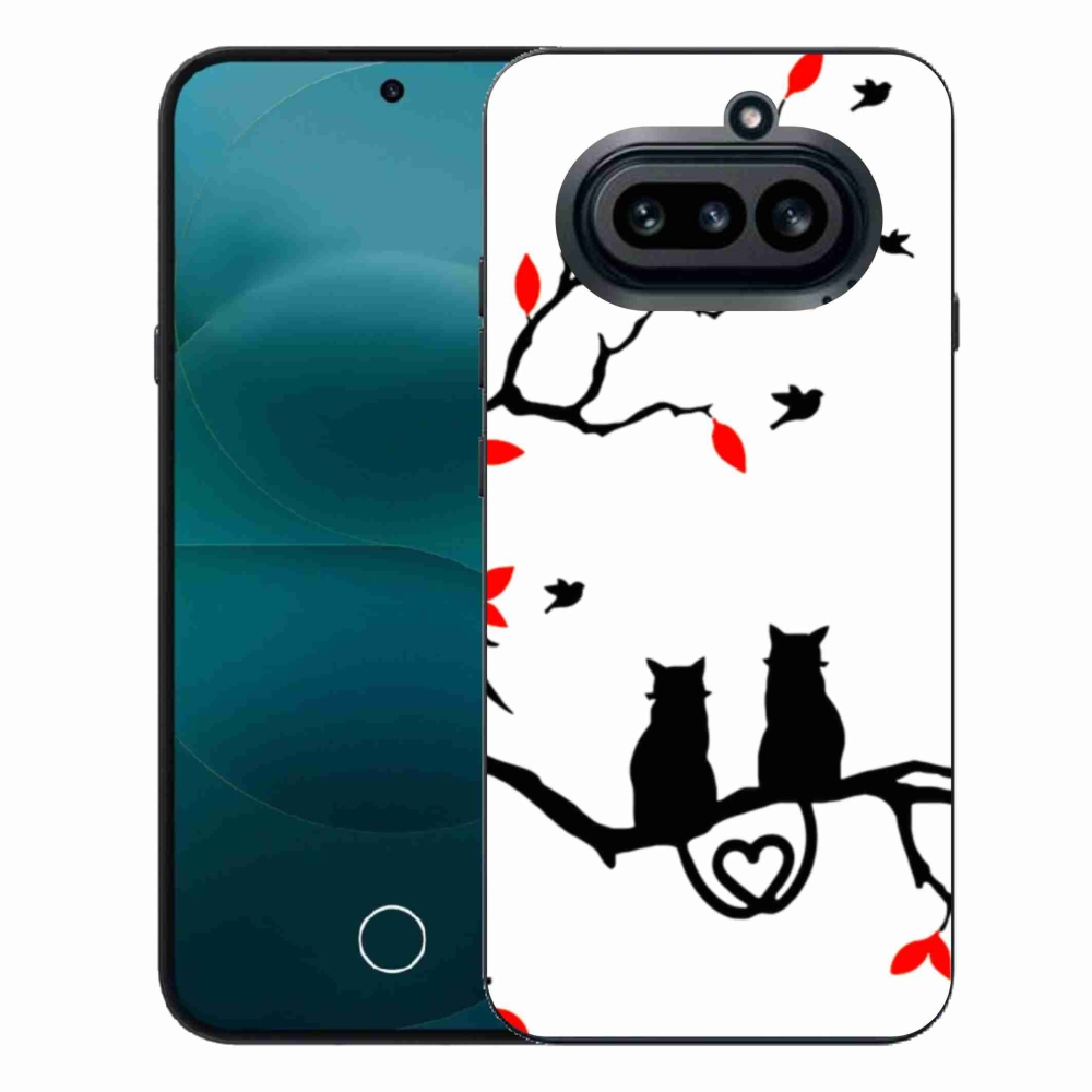 Gelový kryt mmCase na Nothing Phone (4a) - kočičí láska