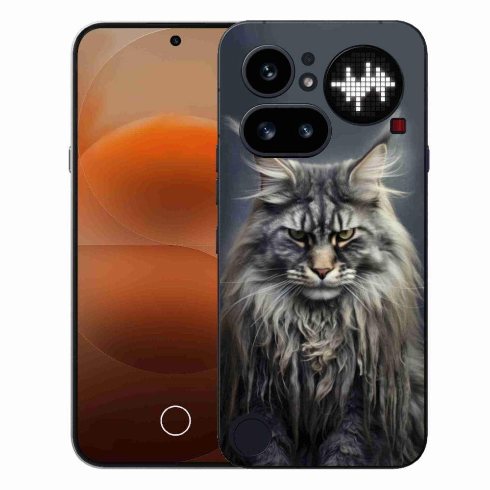 Gelový kryt mmCase na Nothing Phone (4a) - kočíčí pohled 4