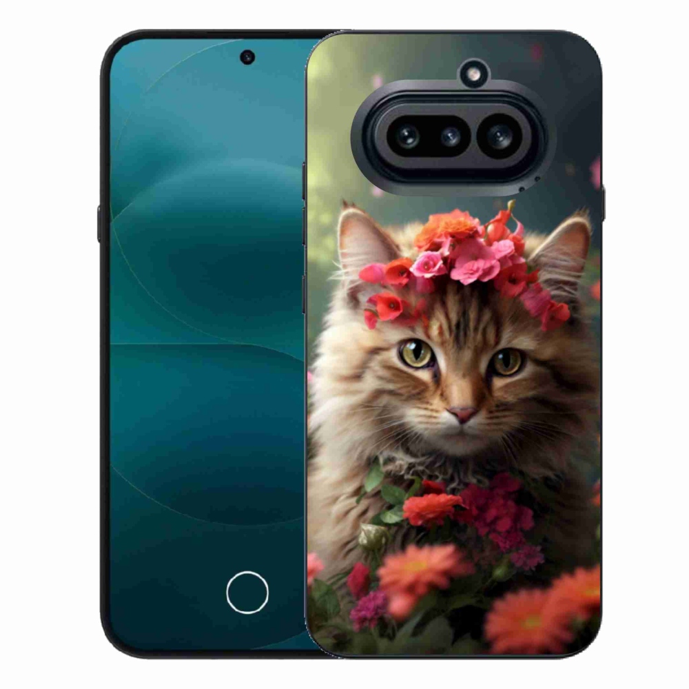 Gelový kryt mmCase na Nothing Phone (4a) - kočíčí princezna