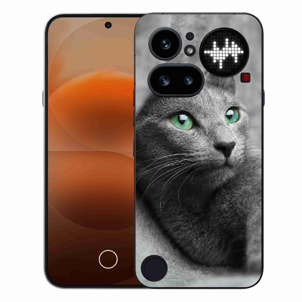Gelový kryt mmCase na Nothing Phone (4a) - kočka 2