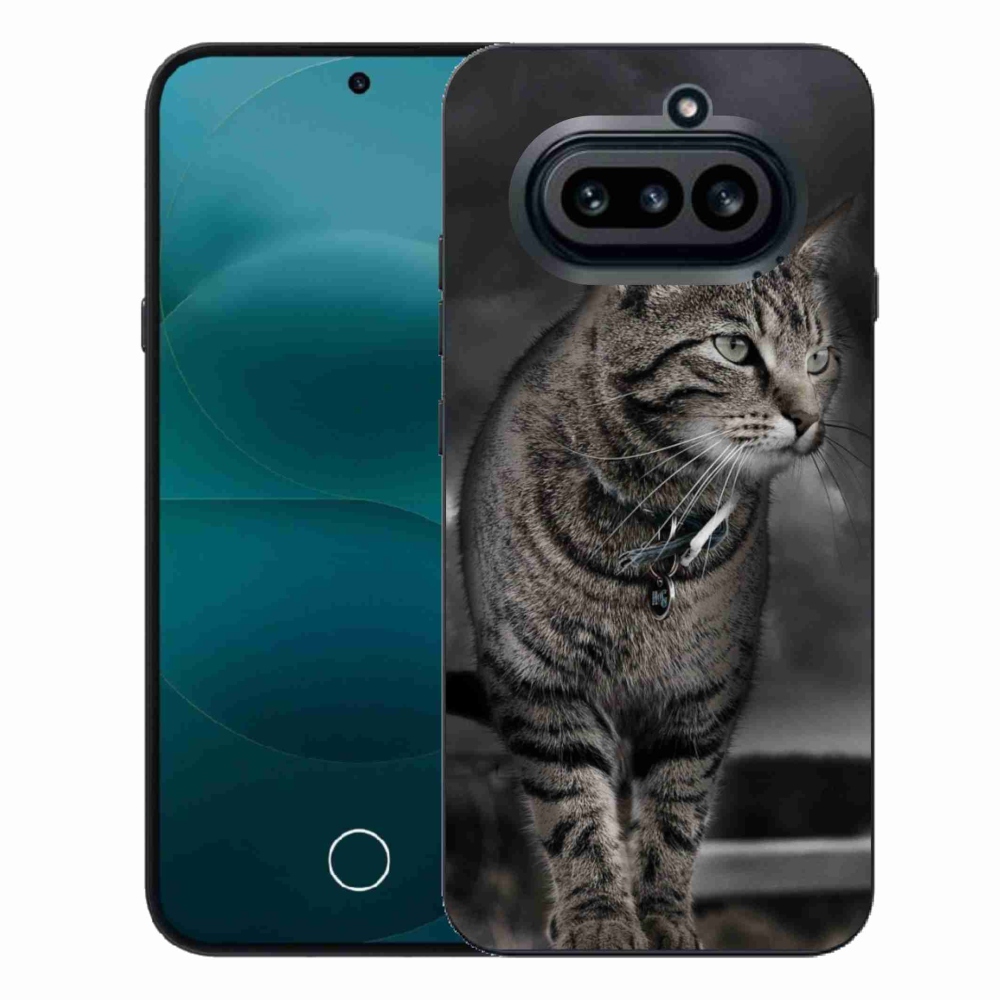 Gelový kryt mmCase na Nothing Phone (4a) - kočka