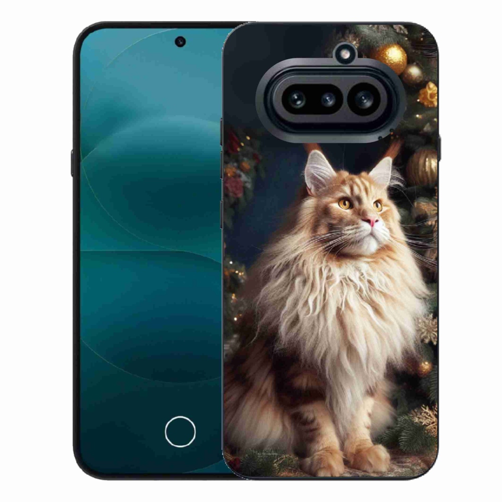 Gelový kryt mmCase na Nothing Phone (4a) - kočka u stromku