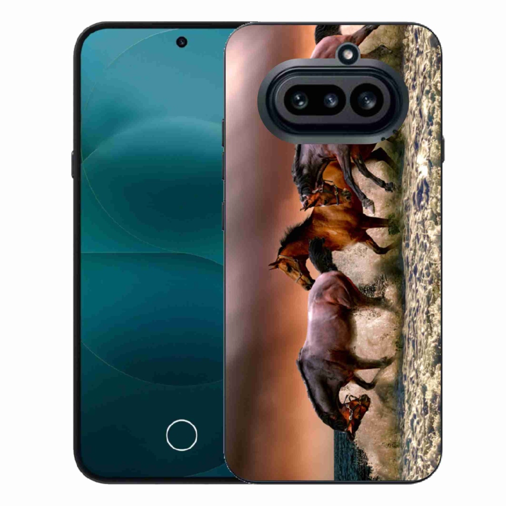 Gelový kryt mmCase na Nothing Phone (4a) - koně 1