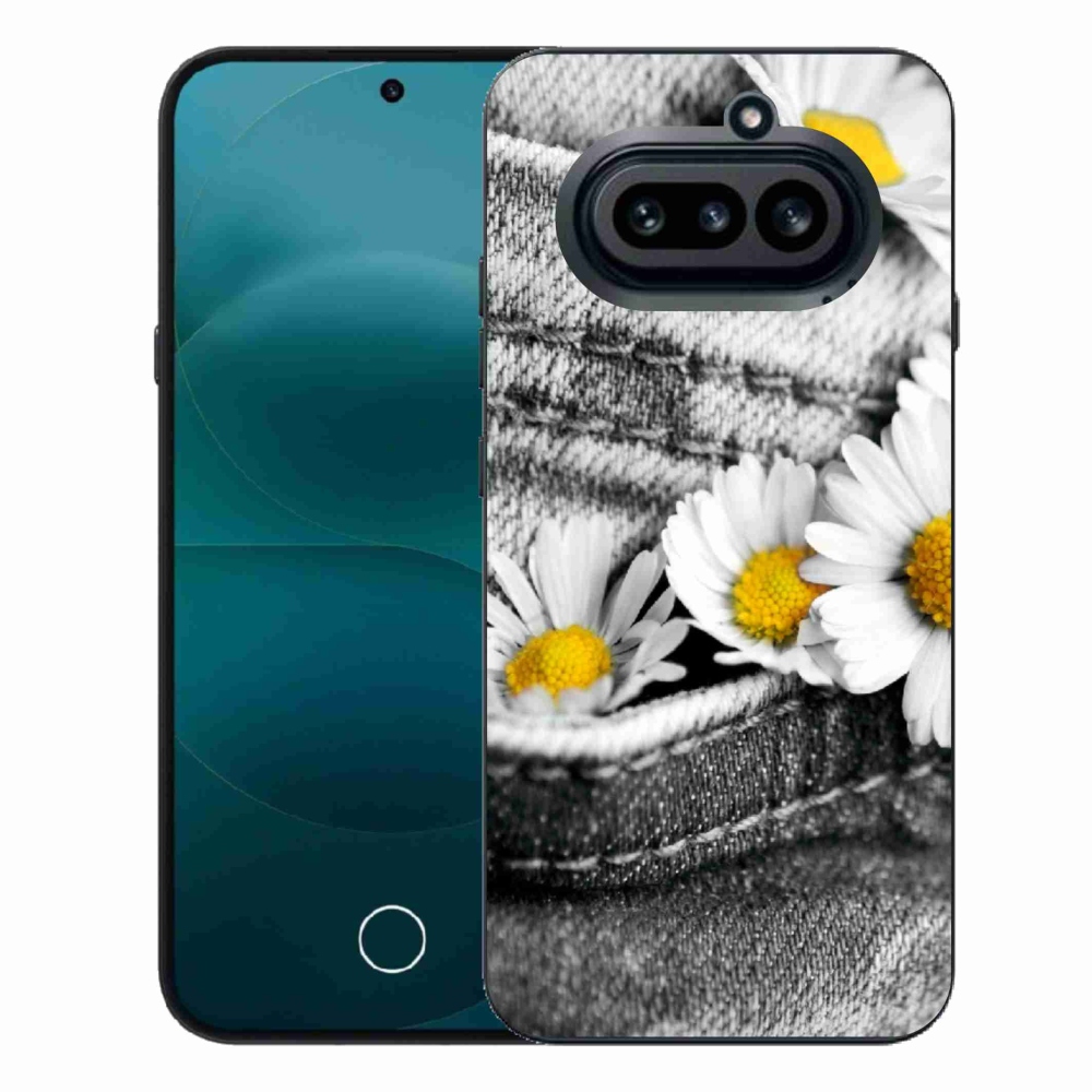 Gelový kryt mmCase na Nothing Phone (4a) - kopretiny