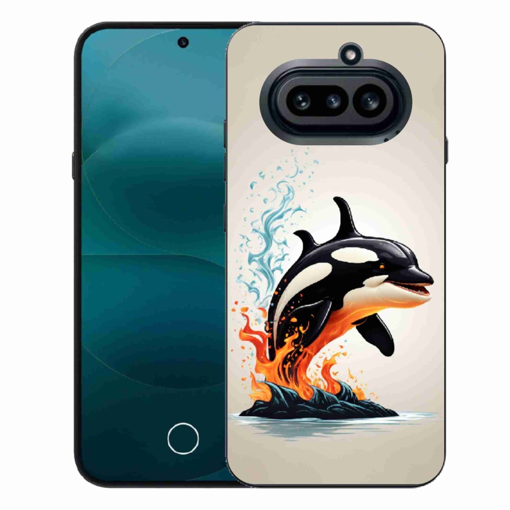 Gelový kryt mmCase na Nothing Phone (4a) - kosatka