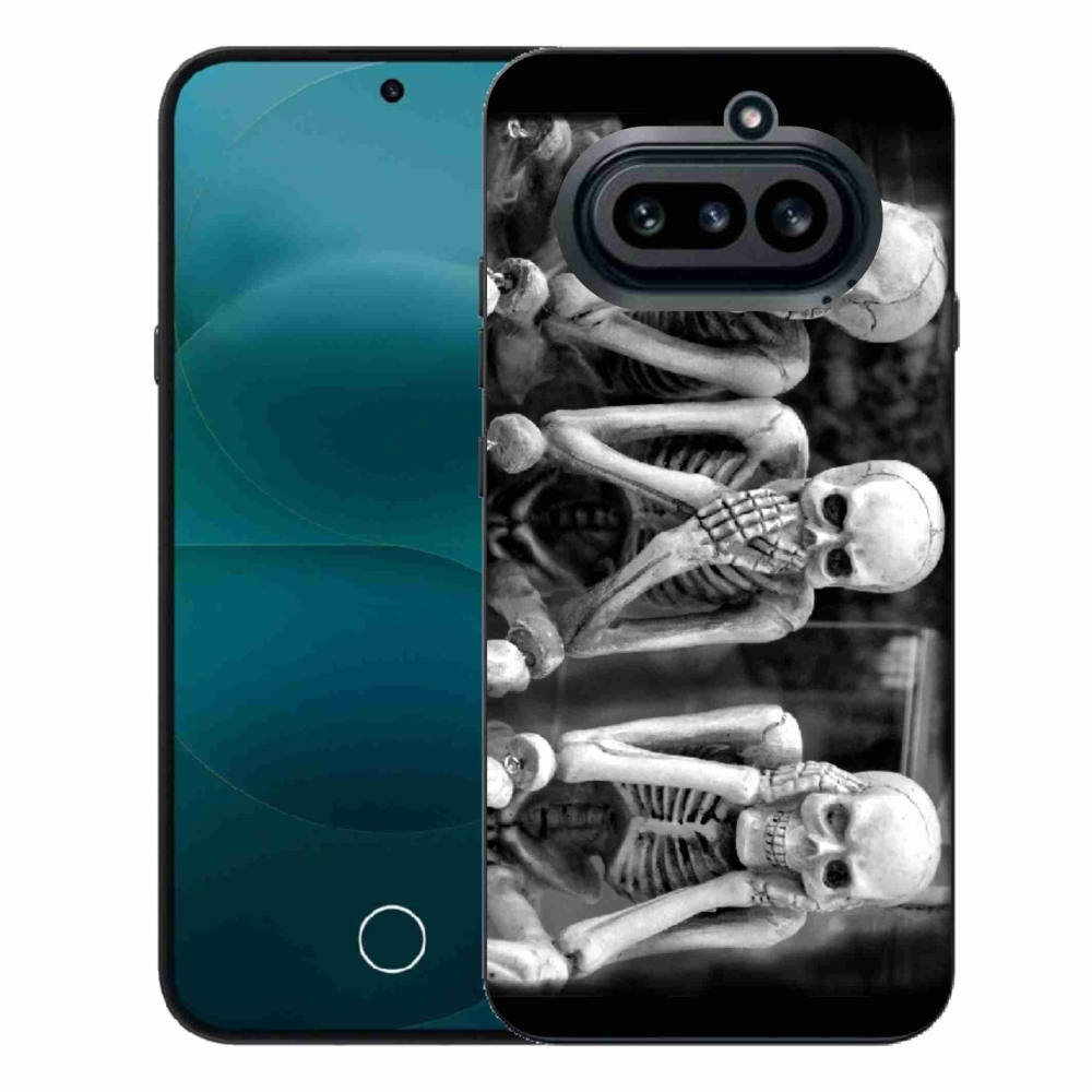 Gelový kryt mmCase na Nothing Phone (4a) - kostlivci