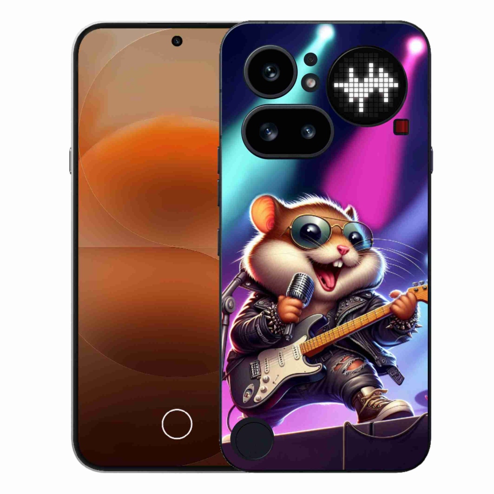 Gelový kryt mmCase na Nothing Phone (4a) - křeček rocker