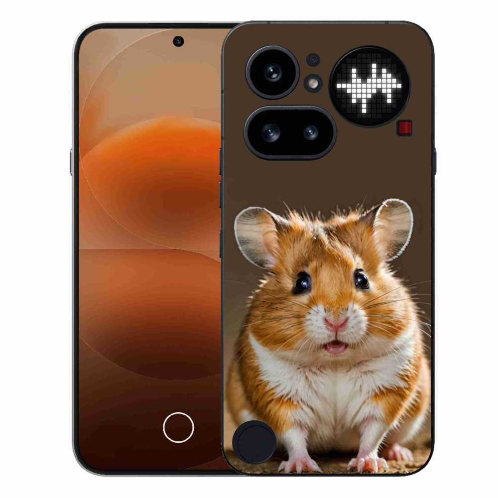 Gelový kryt mmCase na Nothing Phone (4a) - křeček