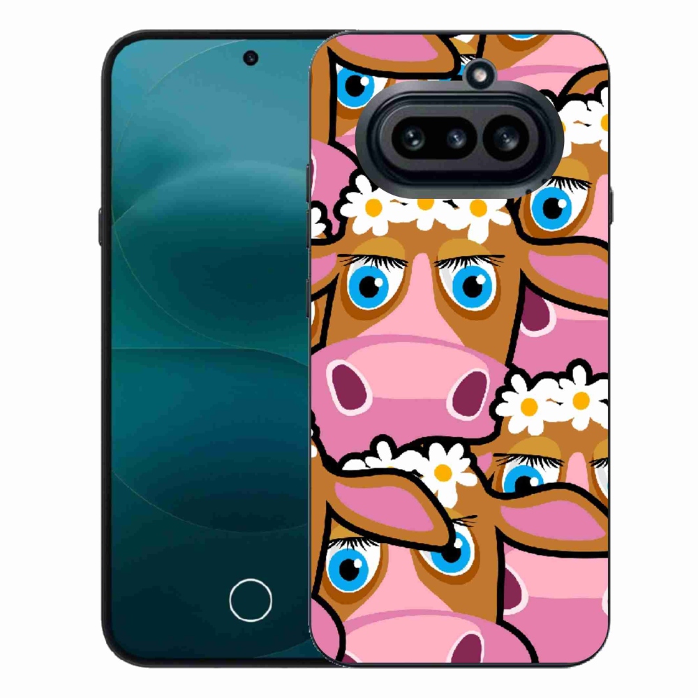 Gelový kryt mmCase na Nothing Phone (4a) - kreslené kravičky