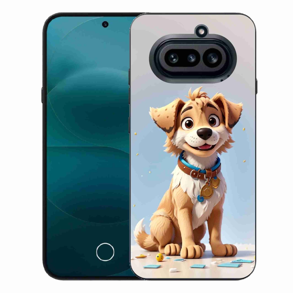 Gelový kryt mmCase na Nothing Phone (4a) - kreslené štěně