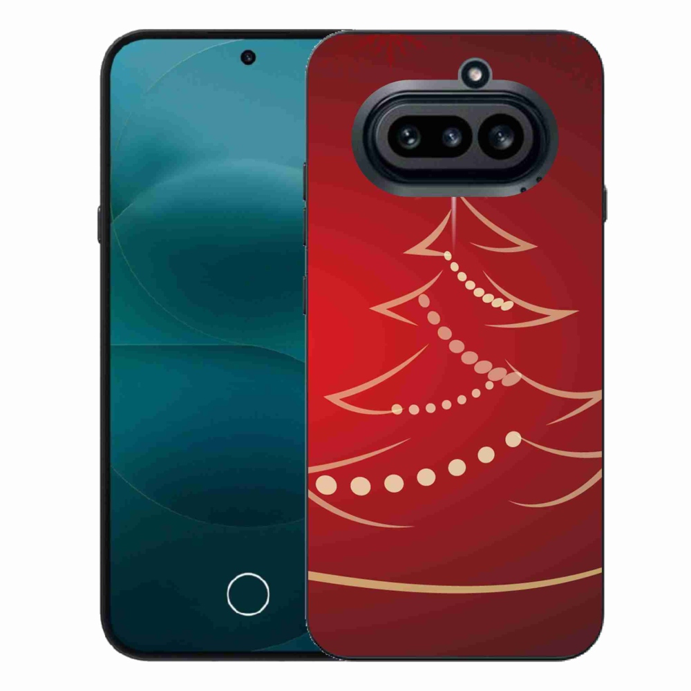 Gelový kryt mmCase na Nothing Phone (4a) - kreslený vánoční stromek