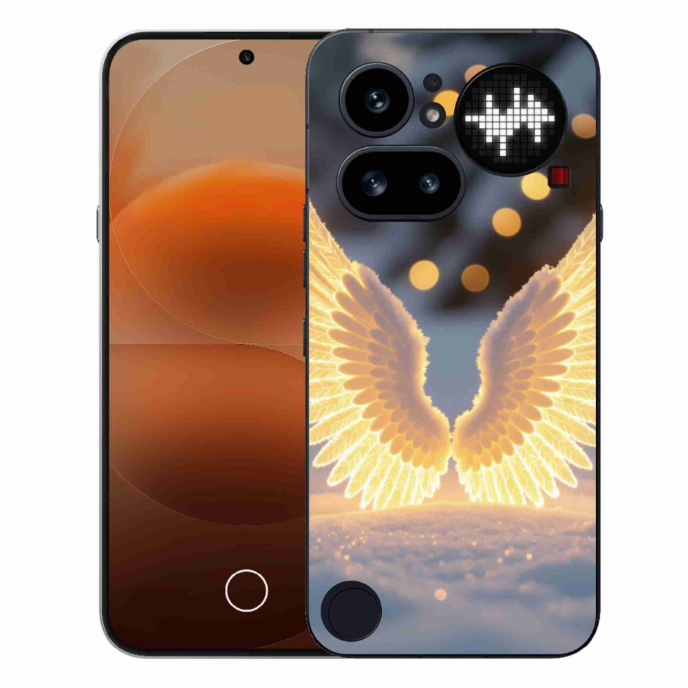 Gelový kryt mmCase na Nothing Phone (4a) - křídla