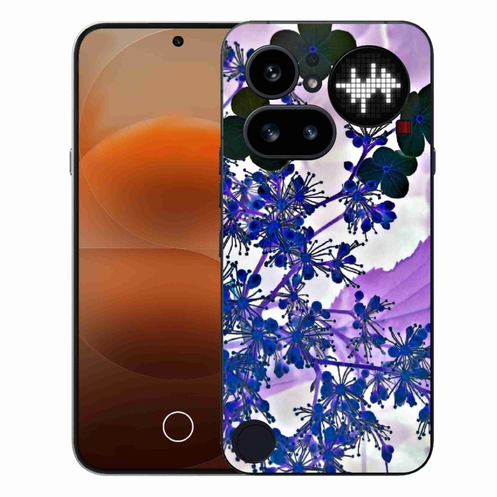 Gelový kryt mmCase na Nothing Phone (4a) - květ hortenzie