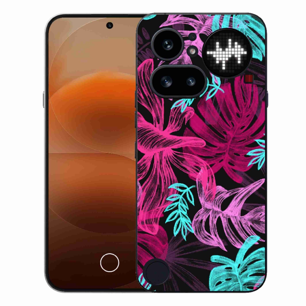 Gelový kryt mmCase na Nothing Phone (4a) - květiny 1