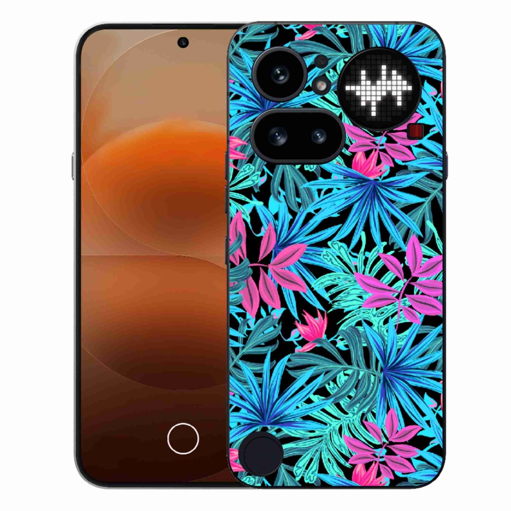 Gelový kryt mmCase na Nothing Phone (4a) - květiny 3