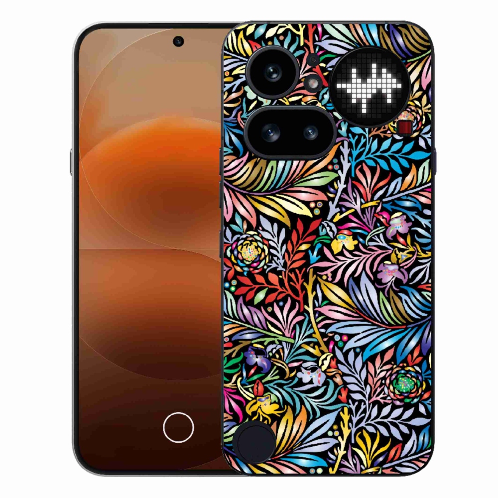 Gelový kryt mmCase na Nothing Phone (4a) - květiny 5