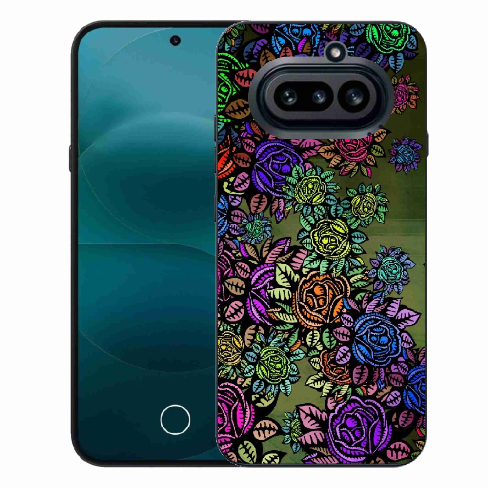 Gelový kryt mmCase na Nothing Phone (4a) - květiny 6