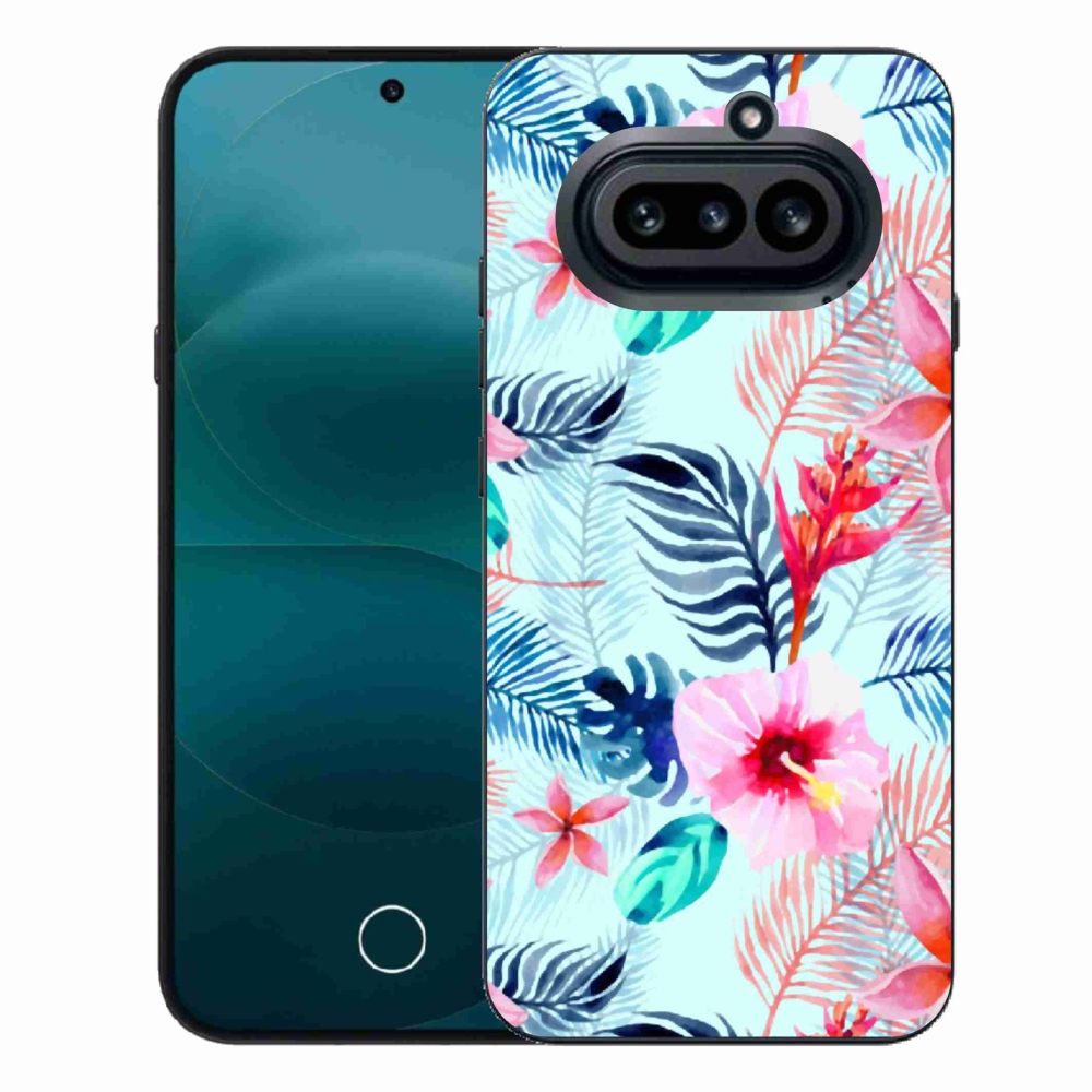 Gelový kryt mmCase na Nothing Phone (4a) - květiny
