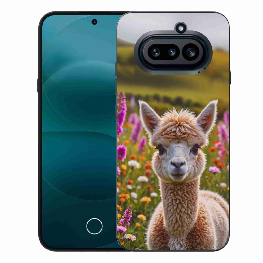 Gelový kryt mmCase na Nothing Phone (4a) - lama na louce