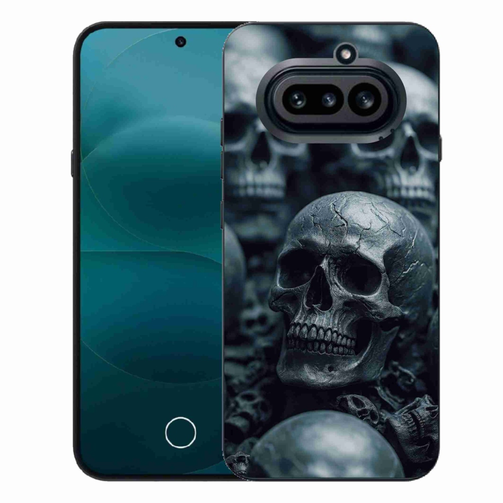 Gelový kryt mmCase na Nothing Phone (4a) - lebka 2