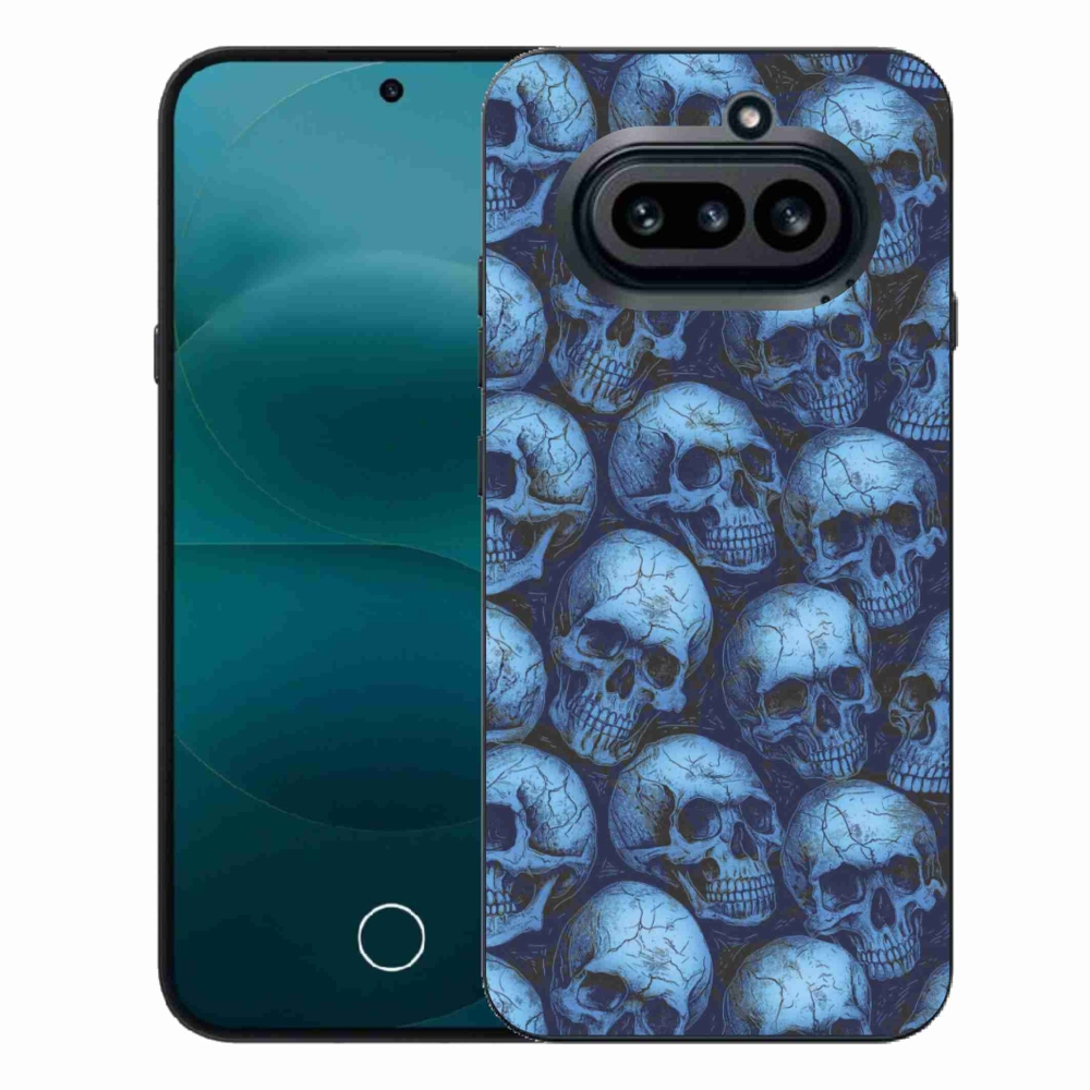 Gelový kryt mmCase na Nothing Phone (4a) - lebky