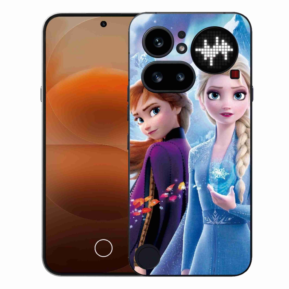 Gelový kryt mmCase na Nothing Phone (4a) - ledové království 3