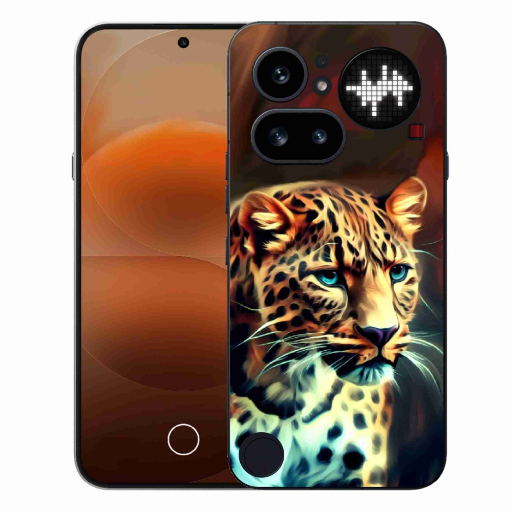 Gelový kryt mmCase na Nothing Phone (4a) - leopard