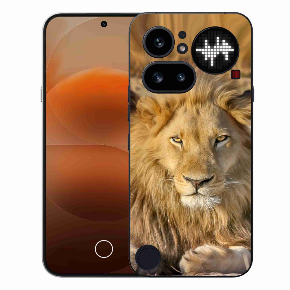 Gelový kryt mmCase na Nothing Phone (4a) - lev 2