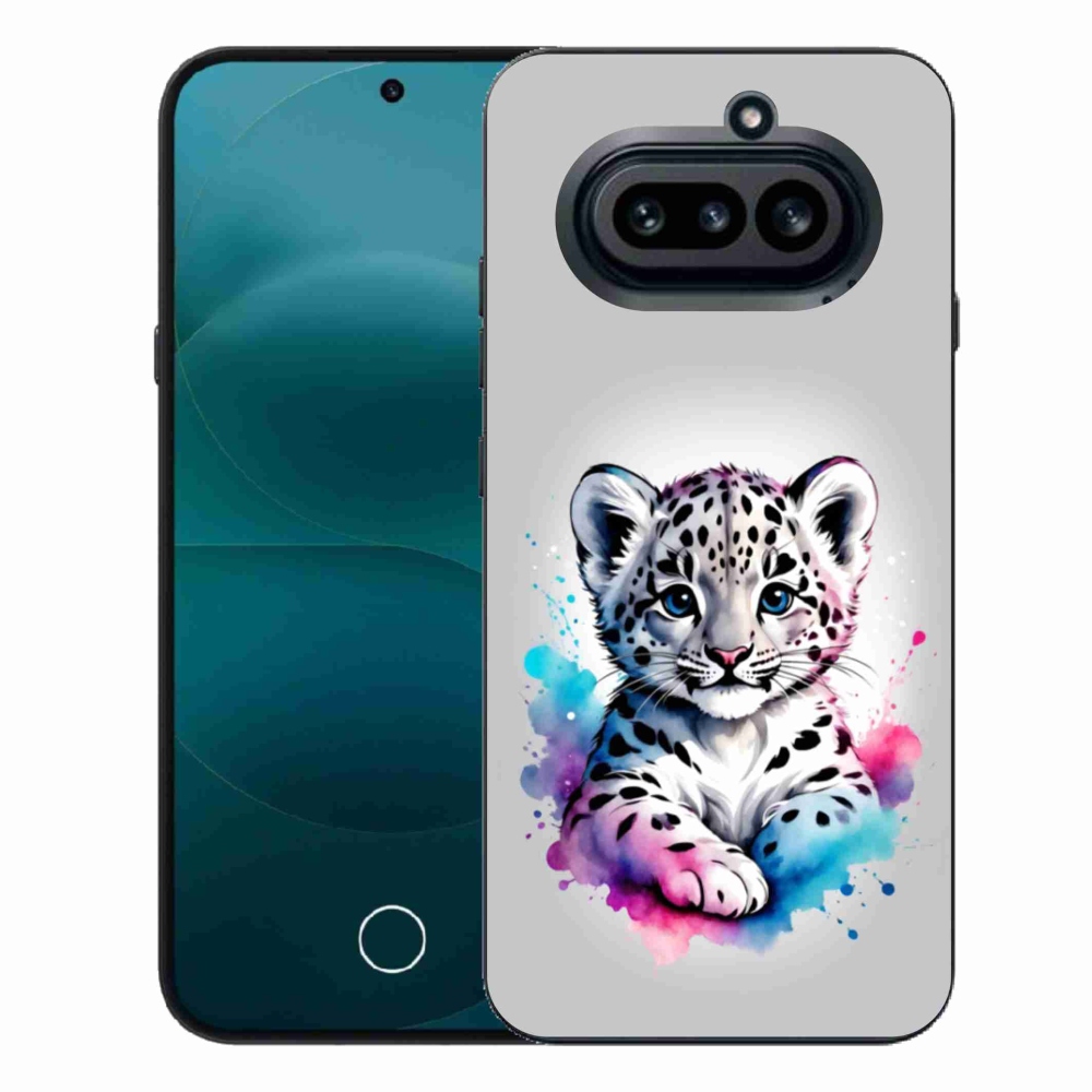 Gelový kryt mmCase na Nothing Phone (4a) - levhartí mládě
