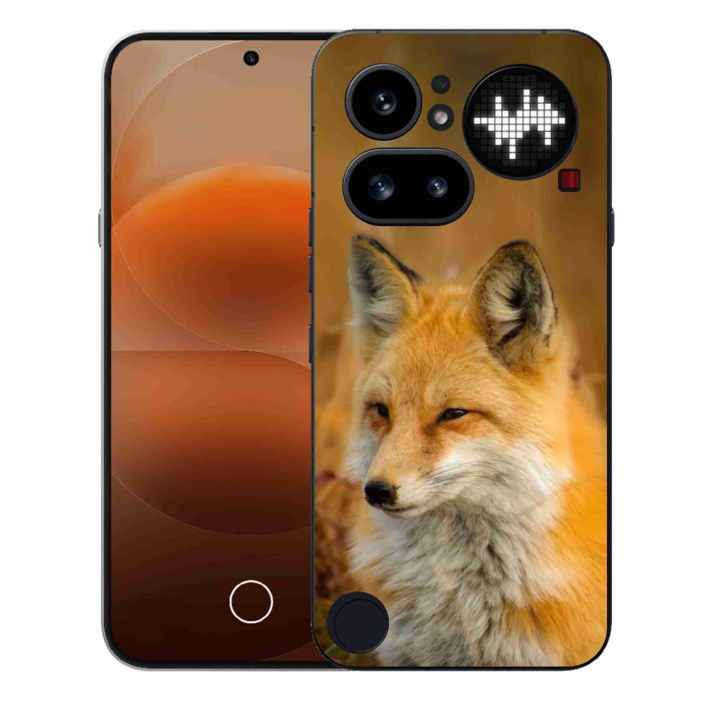 Gelový kryt mmCase na Nothing Phone (4a) - liška