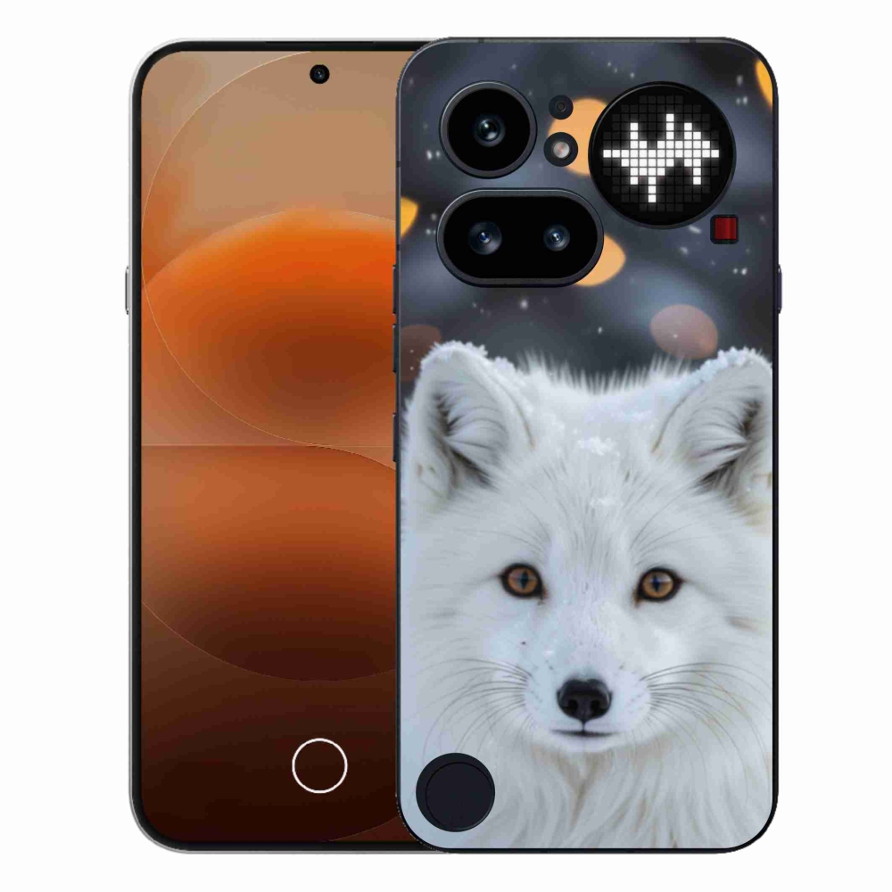 Gelový kryt mmCase na Nothing Phone (4a) - liška polární