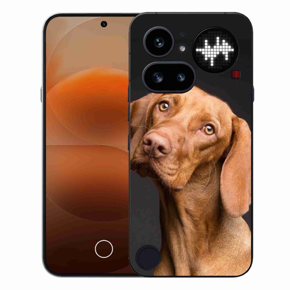 Gelový kryt mmCase na Nothing Phone (4a) - maďarský ohař