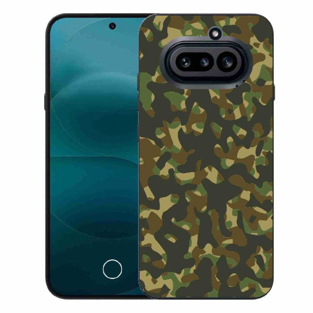 Gelový kryt mmCase na Nothing Phone (4a) - maskáčový vzor 1