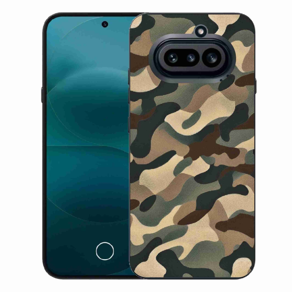Gelový kryt mmCase na Nothing Phone (4a) - maskáčový vzor 11