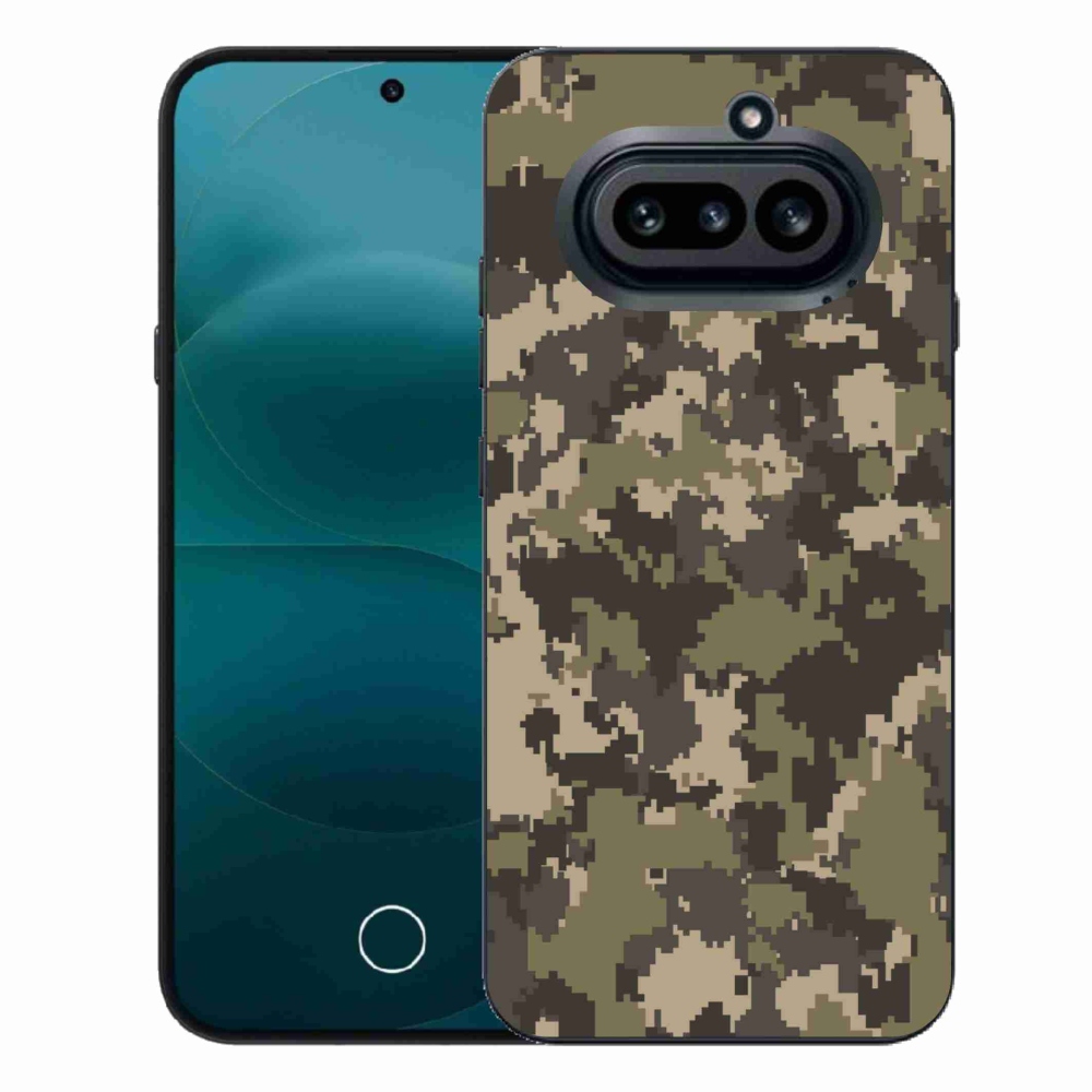 Gelový kryt mmCase na Nothing Phone (4a) - maskáčový vzor 12
