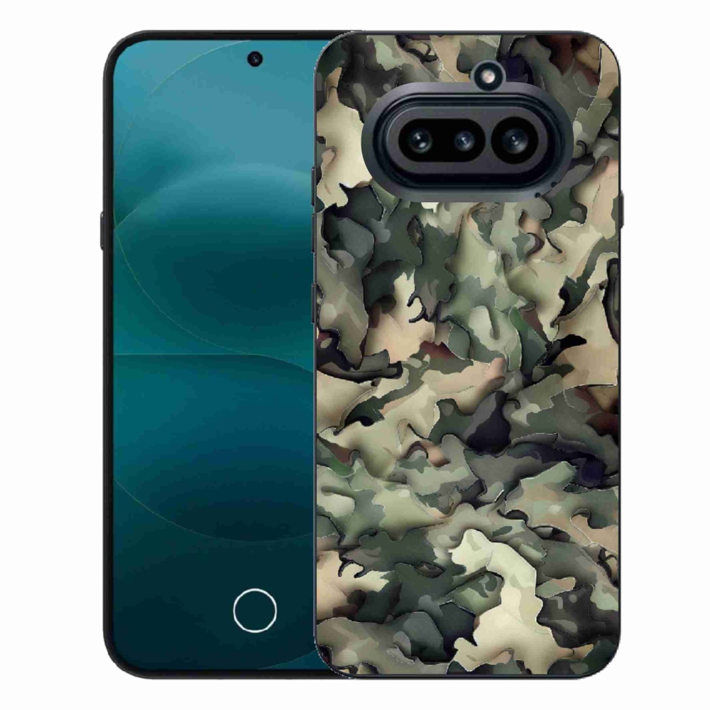 Gelový kryt mmCase na Nothing Phone (4a) - maskáčový vzor 9
