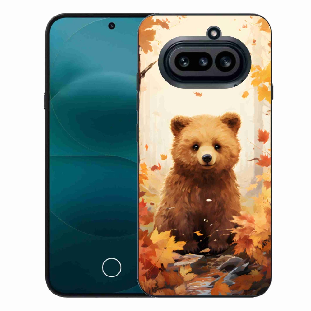 Gelový kryt mmCase na Nothing Phone (4a) - medvěd v lese