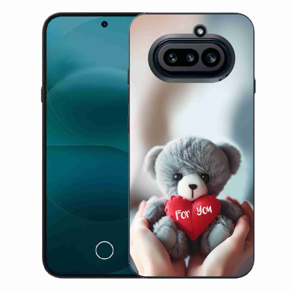 Gelový kryt mmCase na Nothing Phone (4a) - medvídek pro zamilované