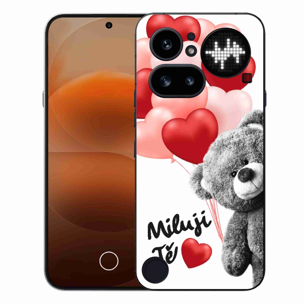 Gelový kryt mmCase na Nothing Phone (4a) - miluji Tě